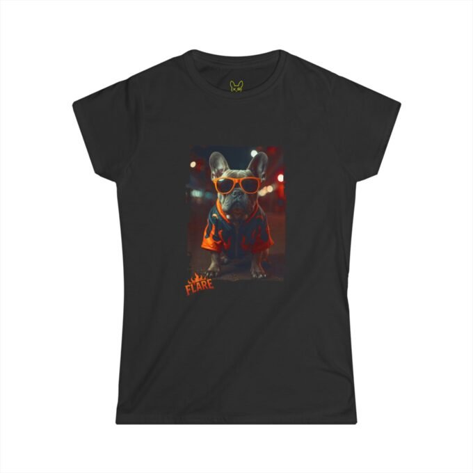 Punky Frenchie Flare Woman Tee