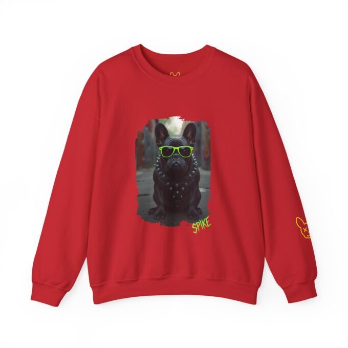 Punky Frenchie Spike Sweatshirt