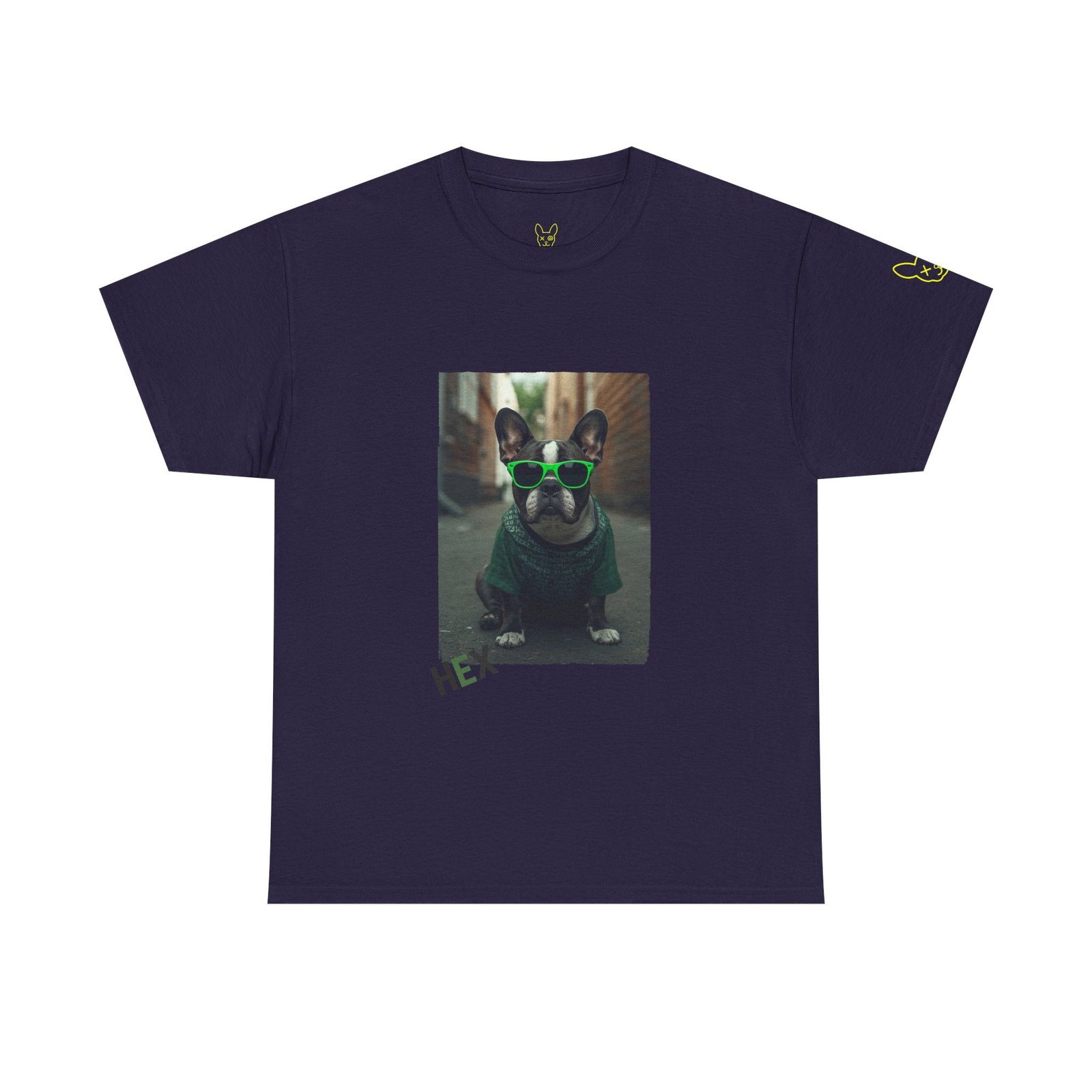 Punky Frenchie Hex Tee - Image 10