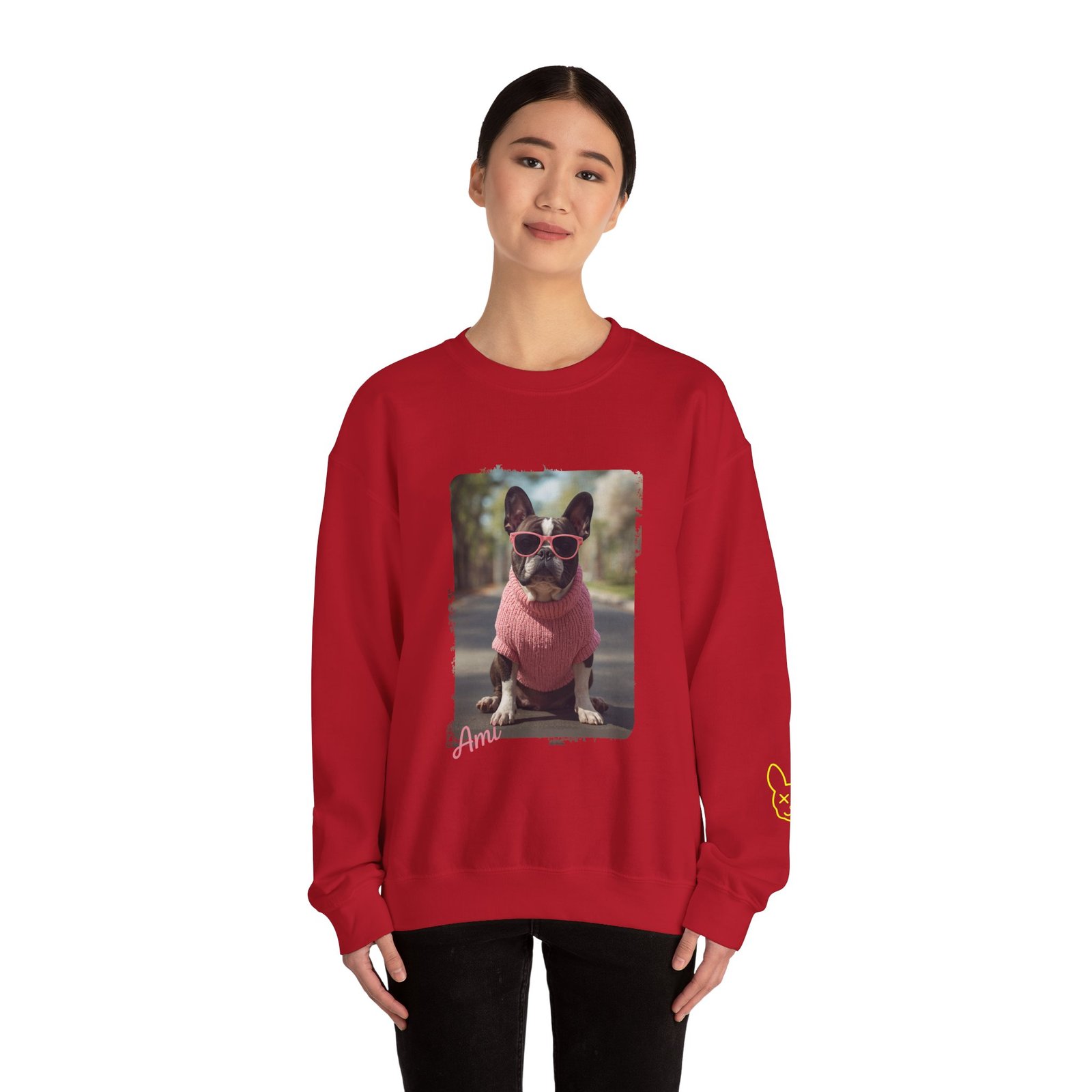 Punky Frenchie Ami Sweatshirt - Image 53