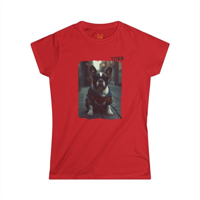 Punky Frenchie Titan Woman Tee