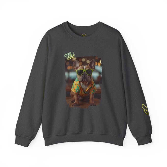 Punky Frenchie Tiki Sweatshirt