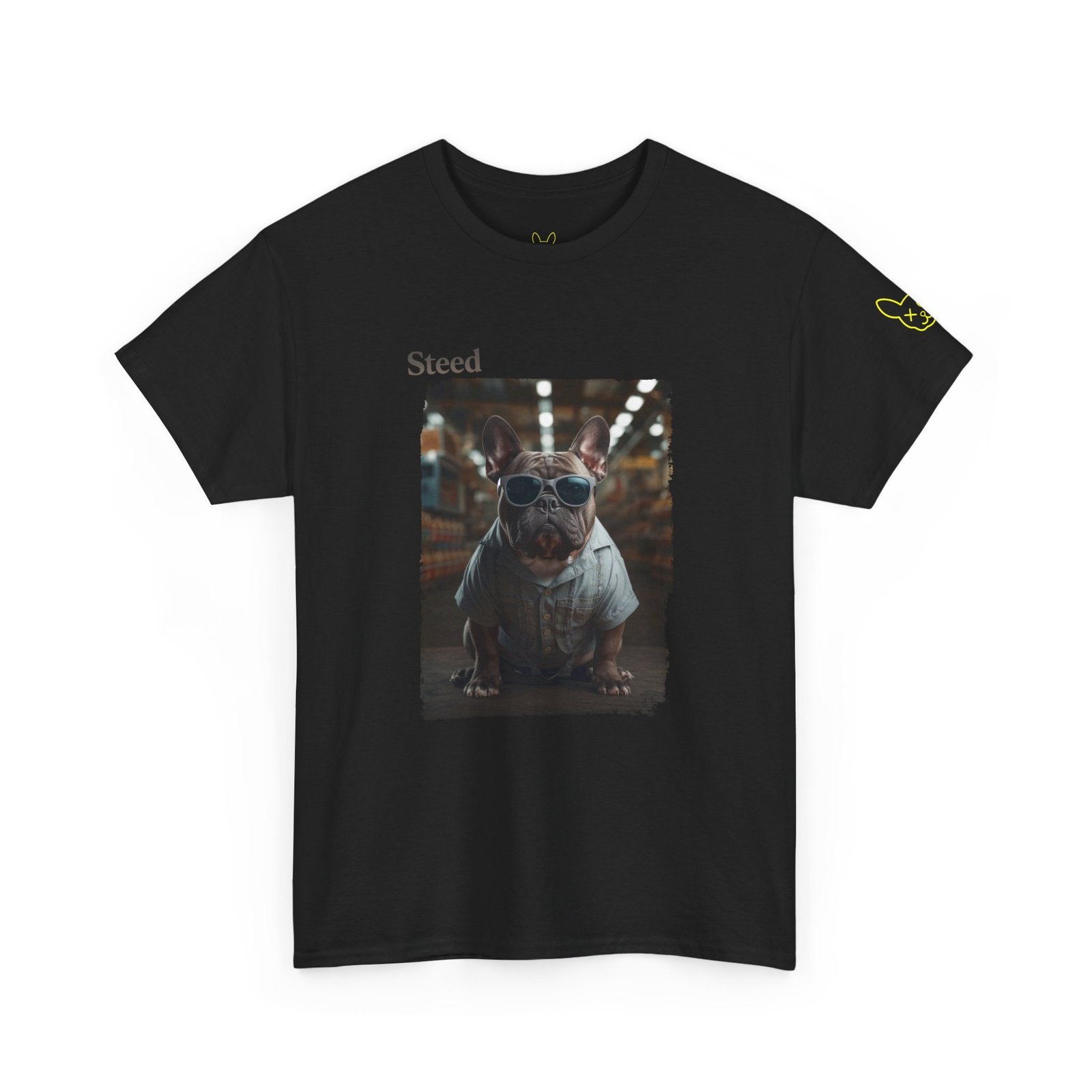 Punky Frenchie Steed Tee - Image 8