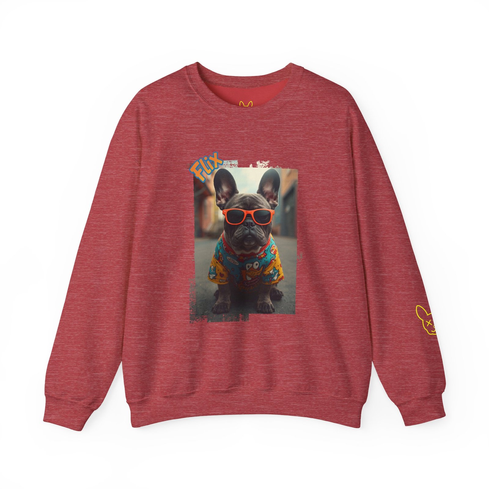 Punky Frenchie Flix Sweatshirt - Image 38