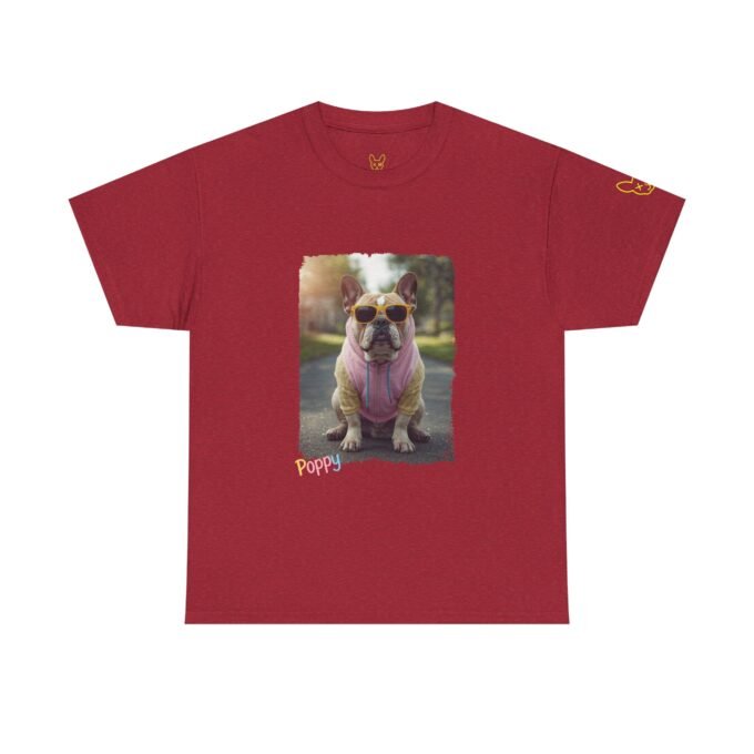Punky Frenchie Poppy Tee