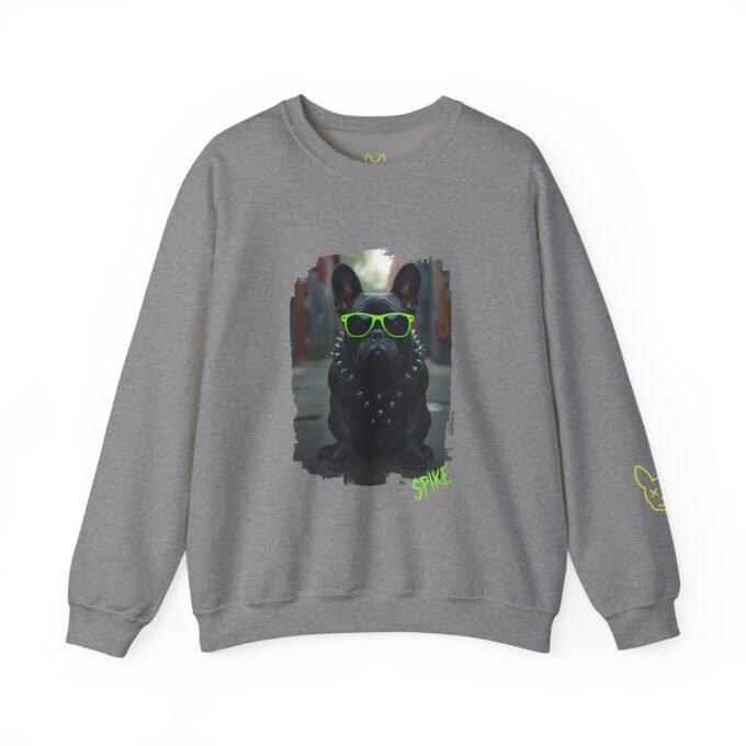Punky Frenchie Spike Sweatshirt