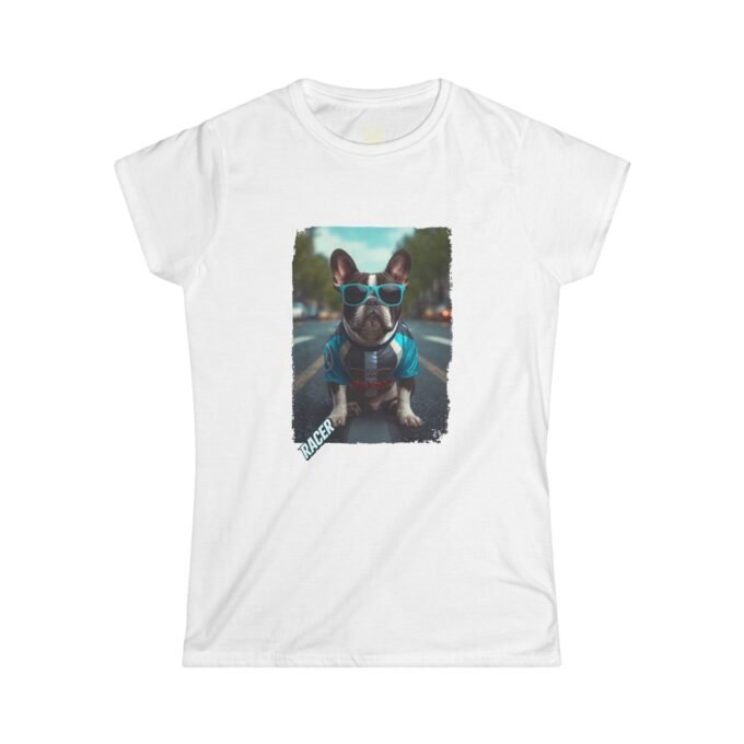 Punky Frenchie Racer Woman Tee