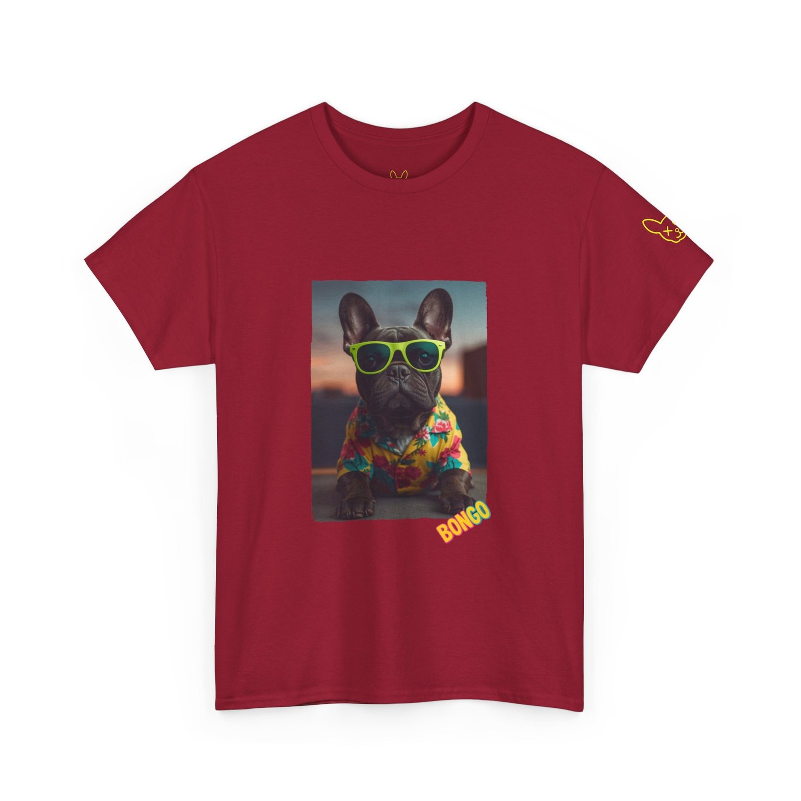 Punky Frenchie Bongo Tee - Image 28