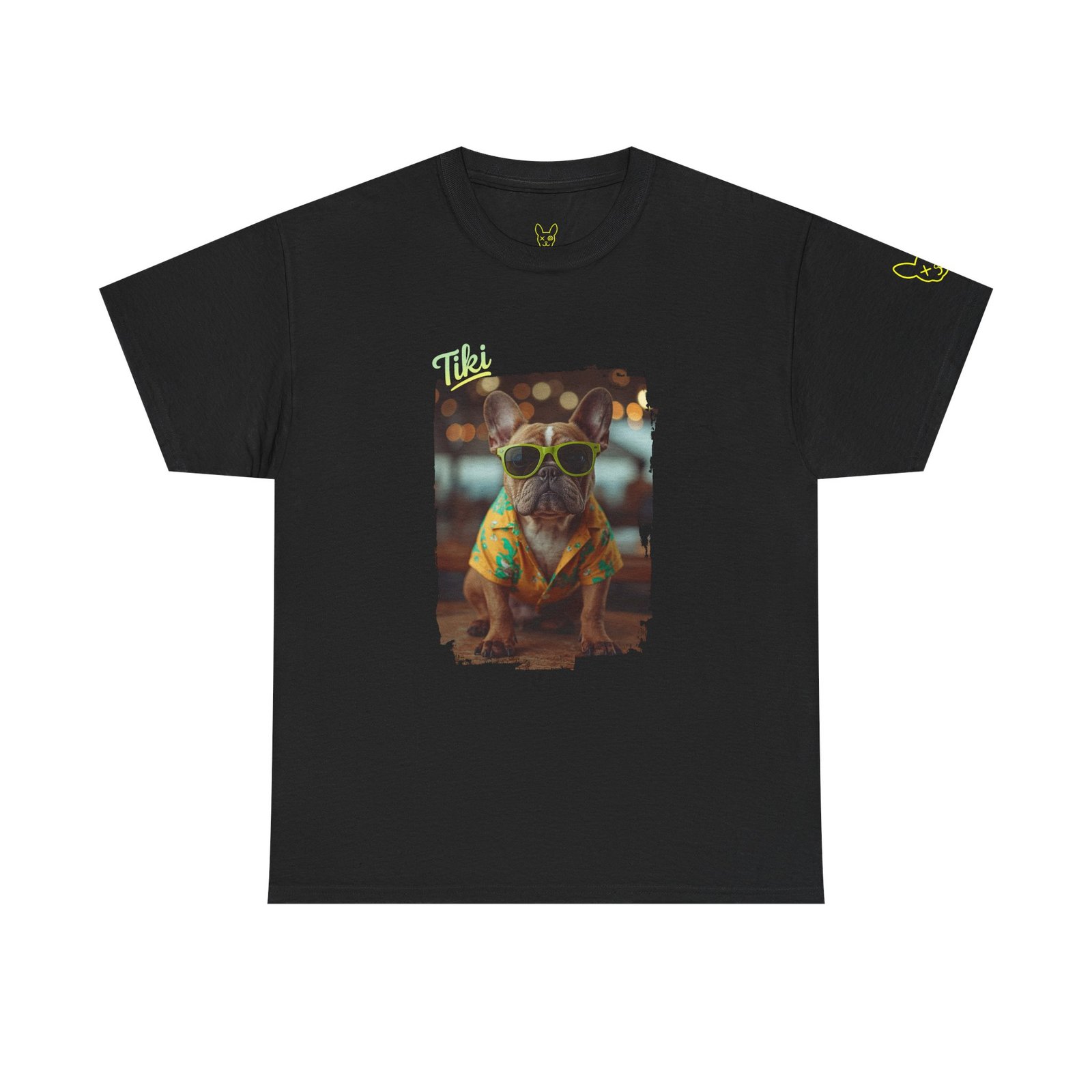 Punky Frenchie Tiki Tee - Image 6
