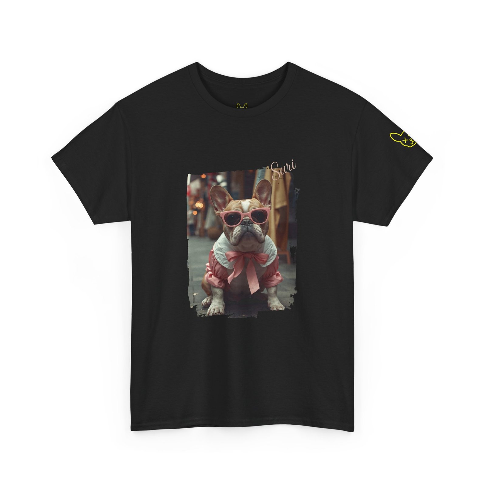 Punky Frenchie Sari Tee - Image 8
