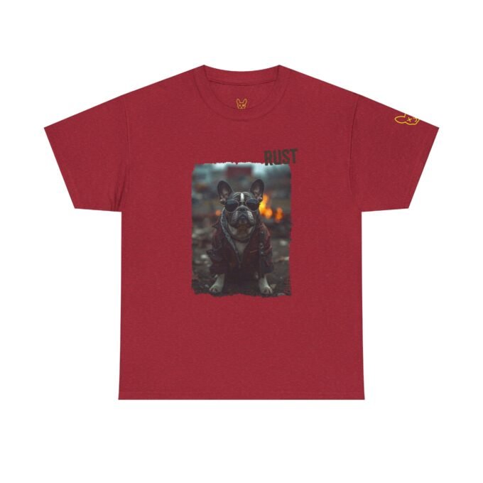 Punky Frenchie Rust Tee