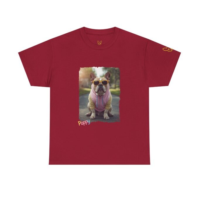 Punky Frenchie Poppy Tee