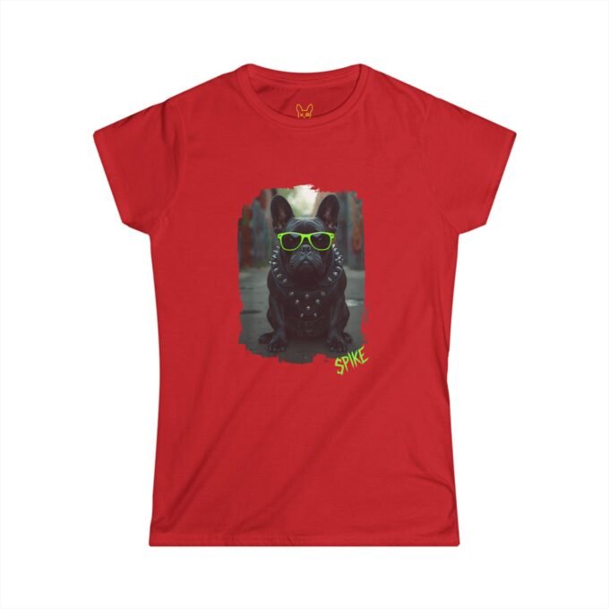 Punky Frenchie Spike Woman Tee