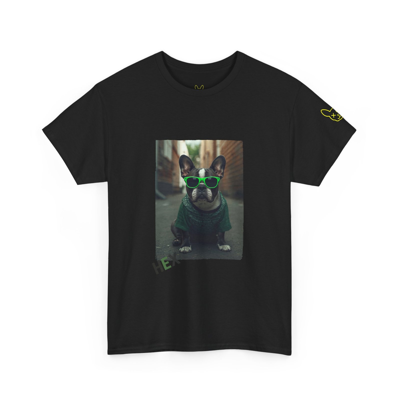 Punky Frenchie Hex Tee - Image 8