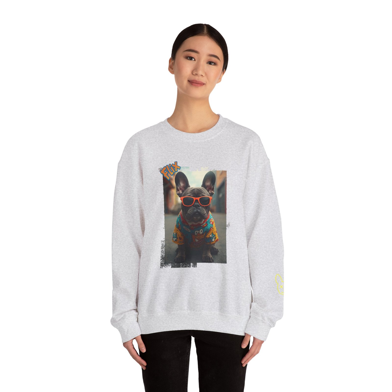 Punky Frenchie Flix Sweatshirt - Image 13