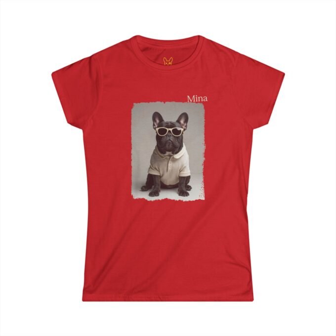 Punky Frenchie Mina Woman Tee