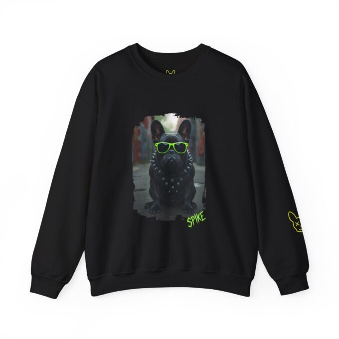 Punky Frenchie Spike Sweatshirt