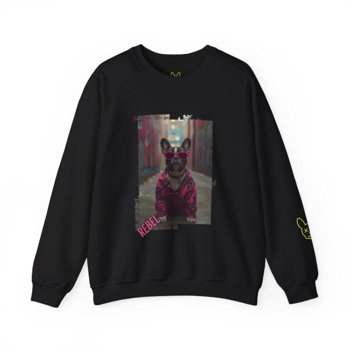 Punky Frenchie Rebel Sweatshirt