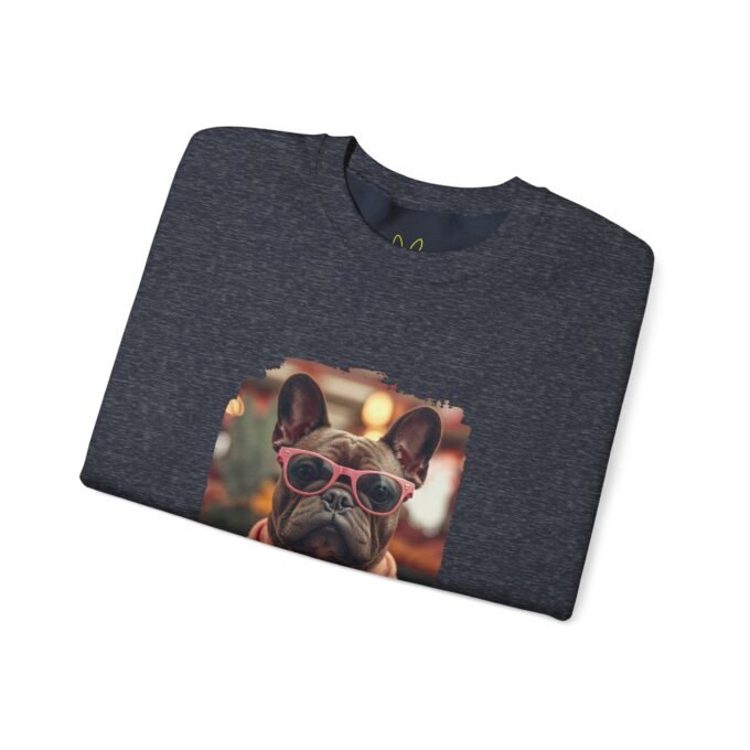 Punky Frenchie Peach Sweatshirt