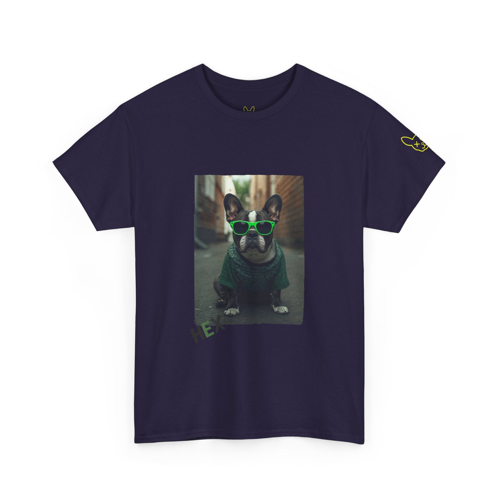 Punky Frenchie Hex Tee - Image 12