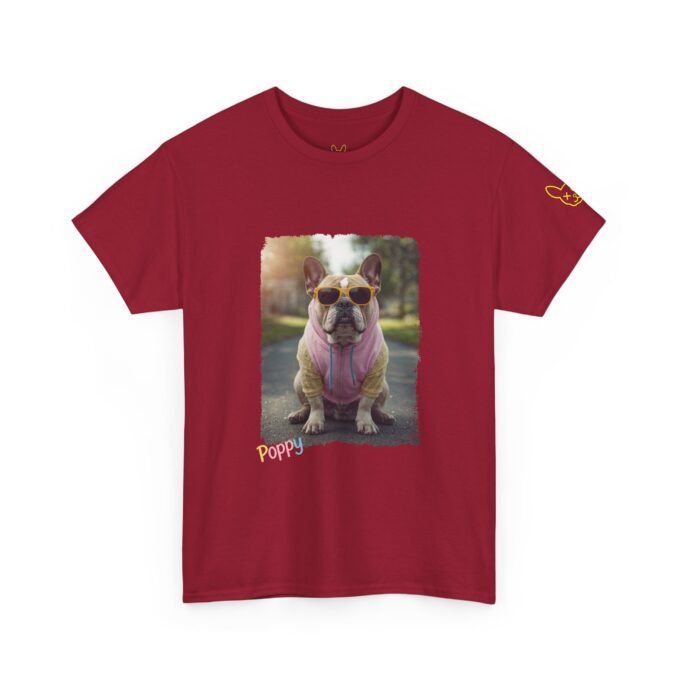 Punky Frenchie Poppy Tee