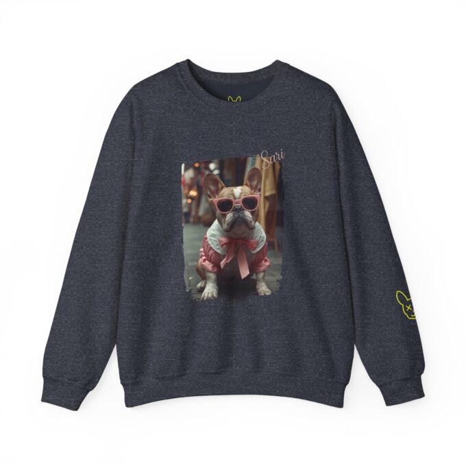 Punky Frenchie Sari Sweatshirt