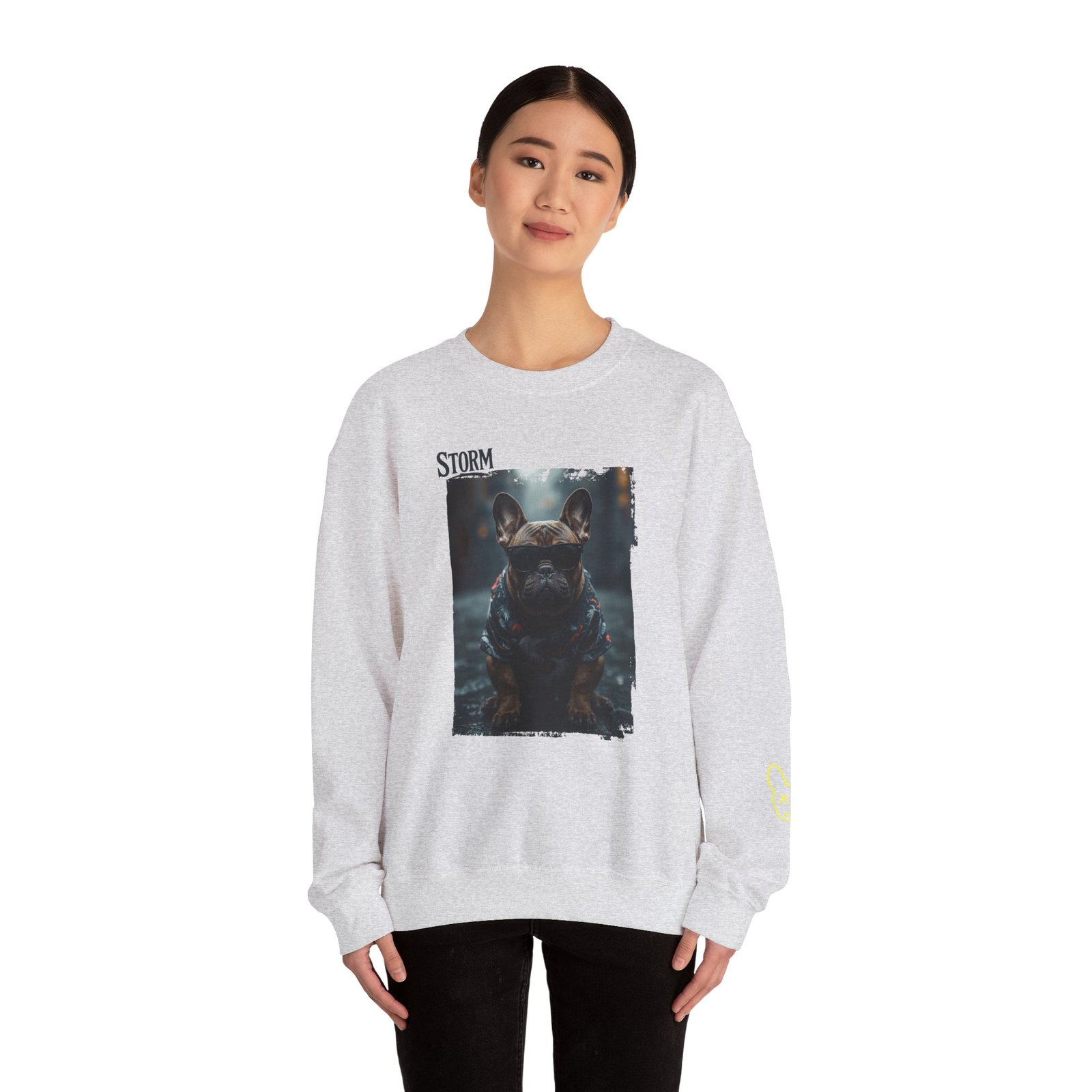 Punky Frenchie Storm Sweatshirt - Image 9