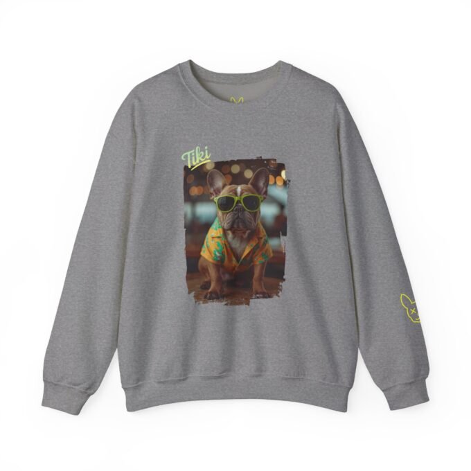 Punky Frenchie Tiki Sweatshirt