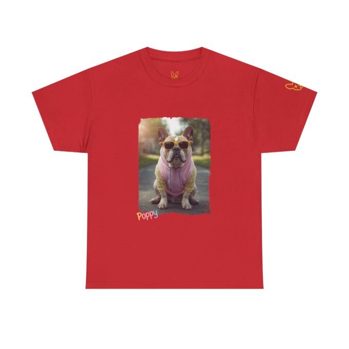 Punky Frenchie Poppy Tee