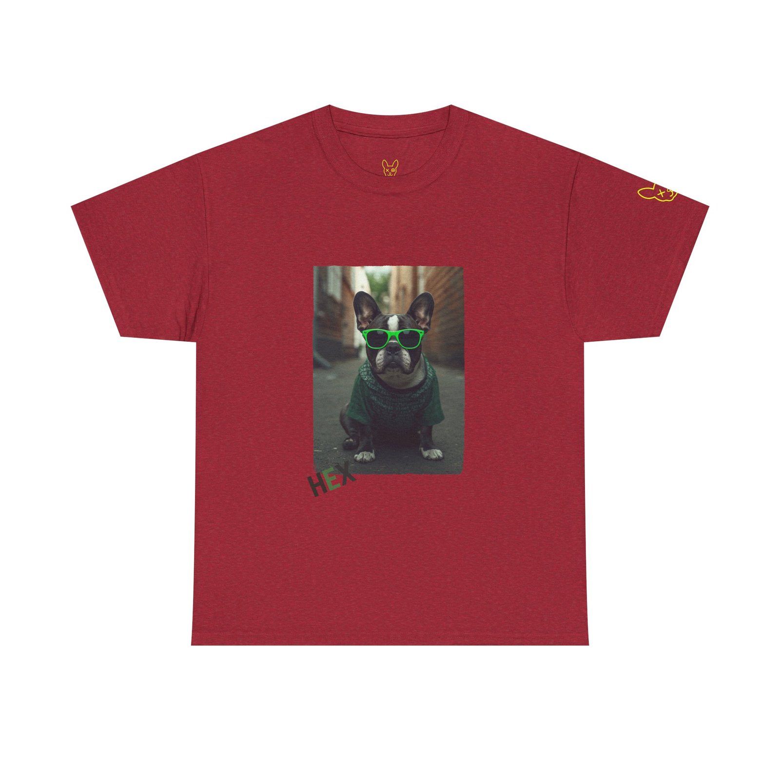 Punky Frenchie Hex Tee - Image 22