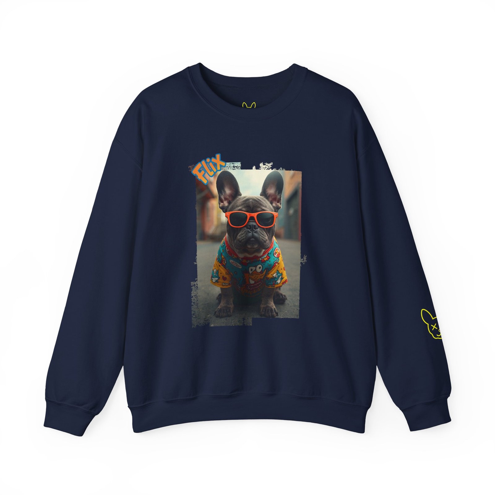 Punky Frenchie Flix Sweatshirt - Image 34