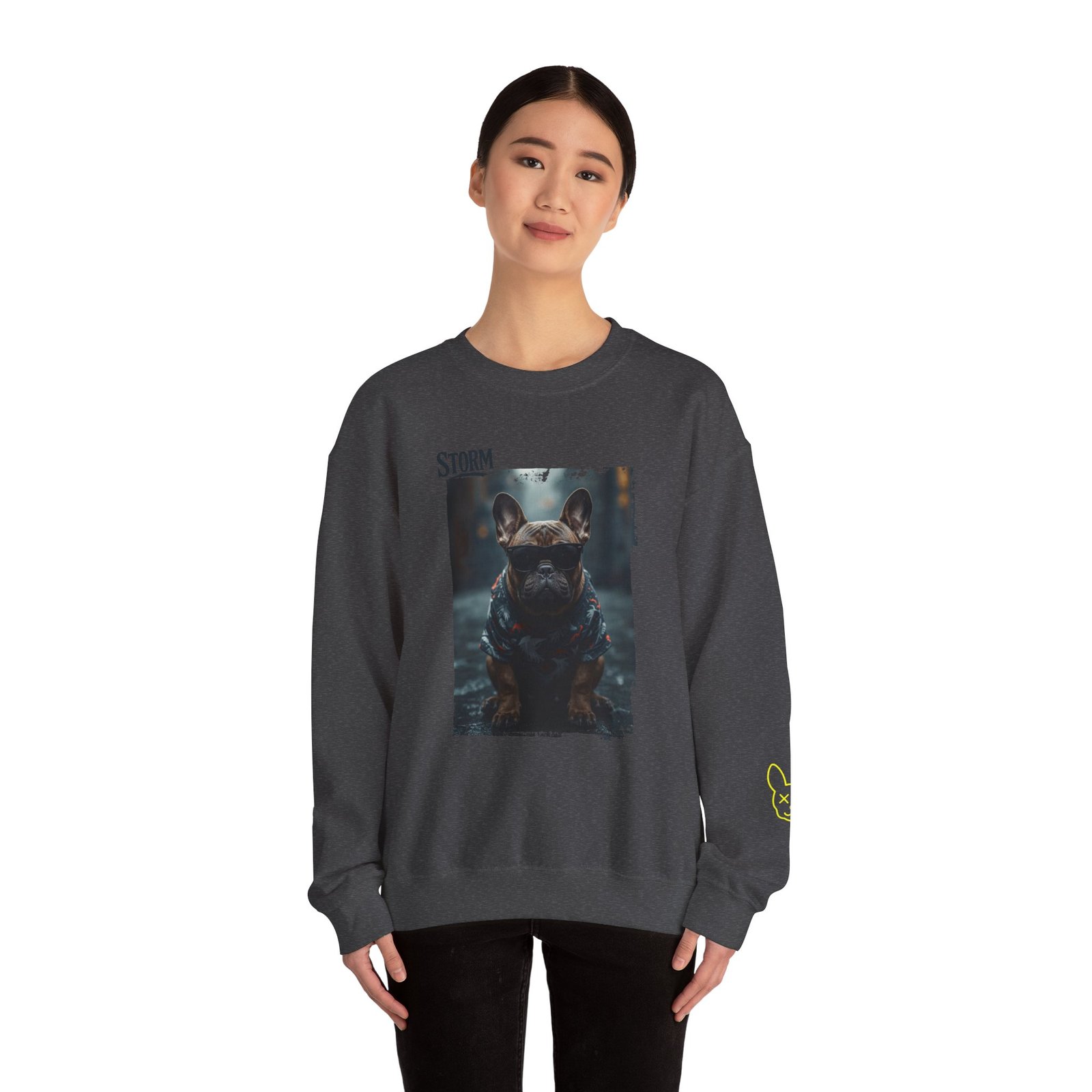 Punky Frenchie Storm Sweatshirt - Image 29