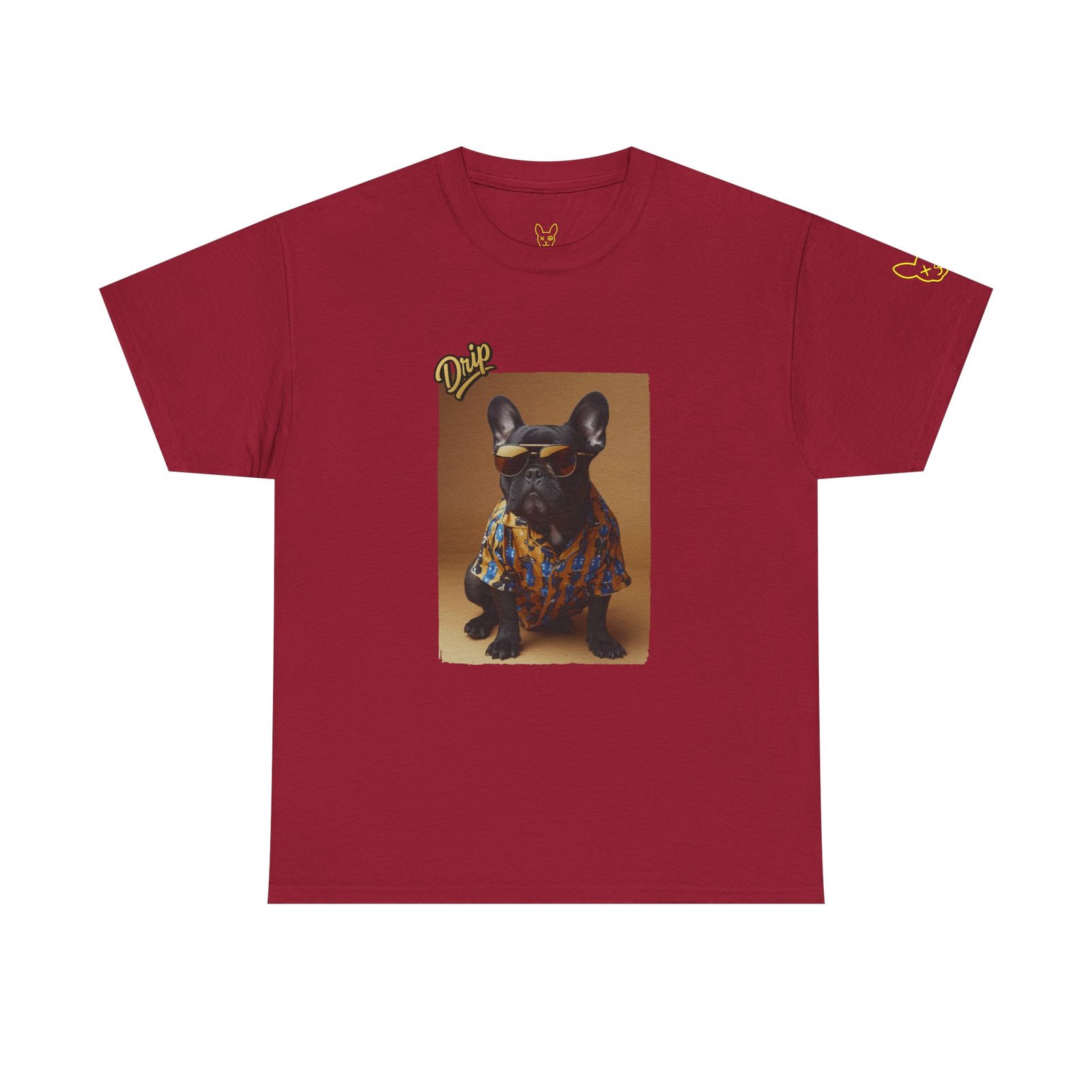 Punky Frenchie Drip Tee - Image 25