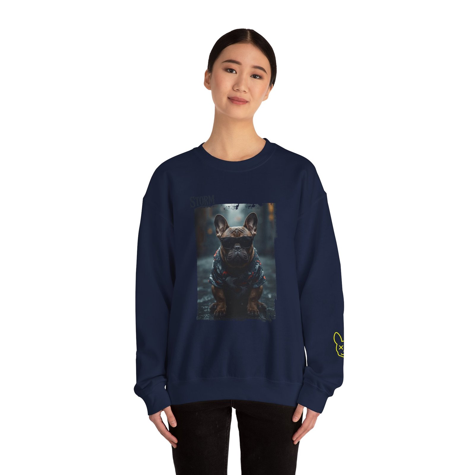 Punky Frenchie Storm Sweatshirt - Image 37