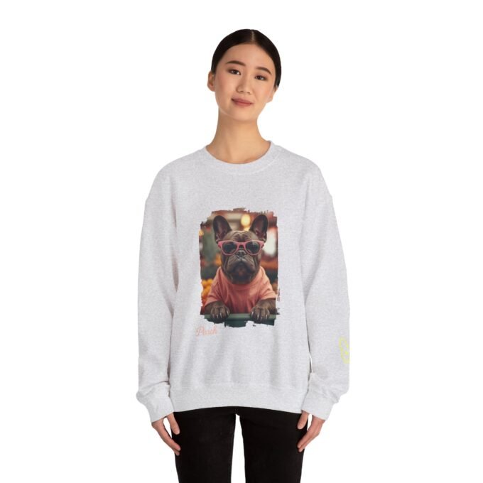 Punky Frenchie Peach Sweatshirt