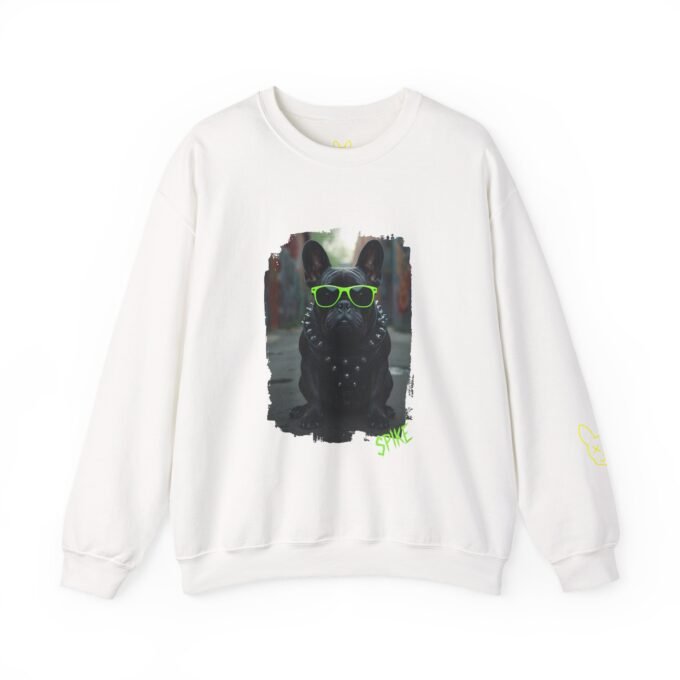 Punky Frenchie Spike Sweatshirt