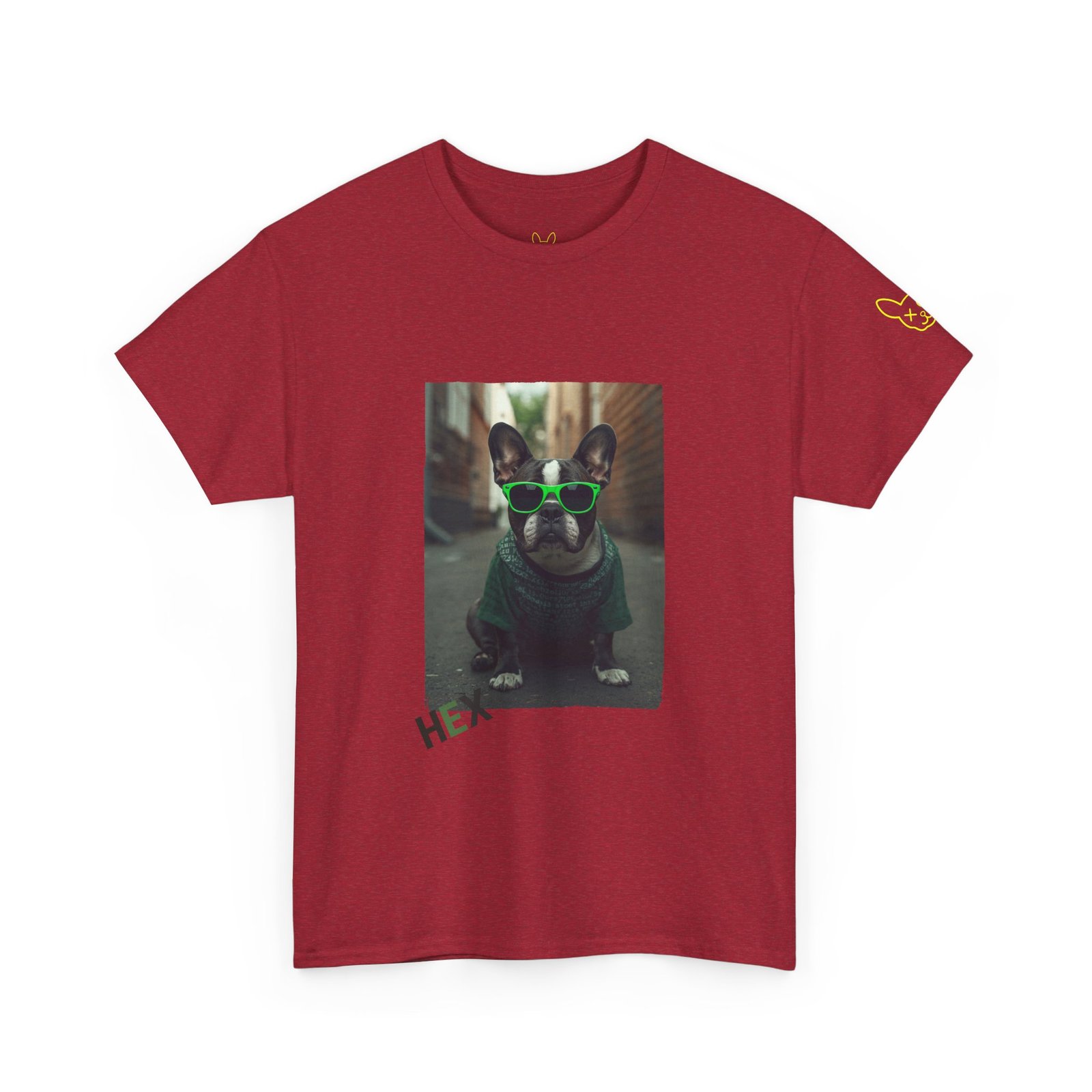 Punky Frenchie Hex Tee - Image 24