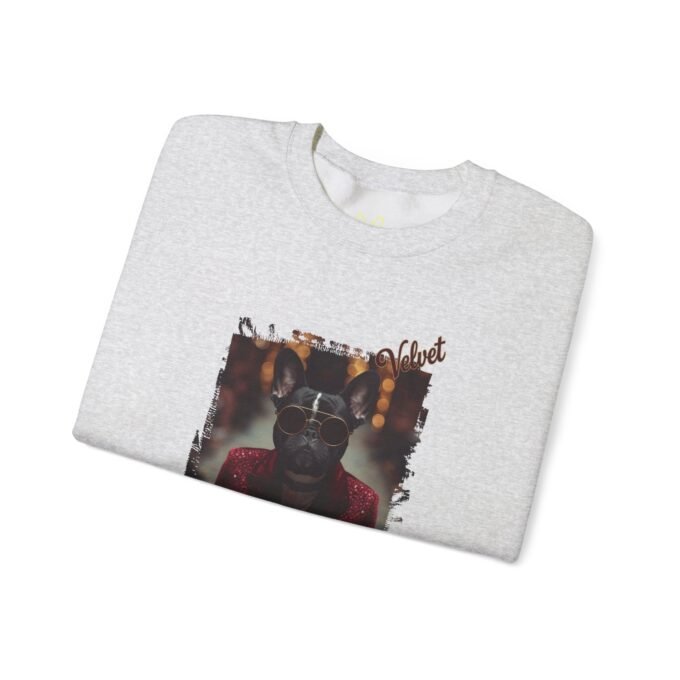 Punky Frenchie Velvet Sweatshirt