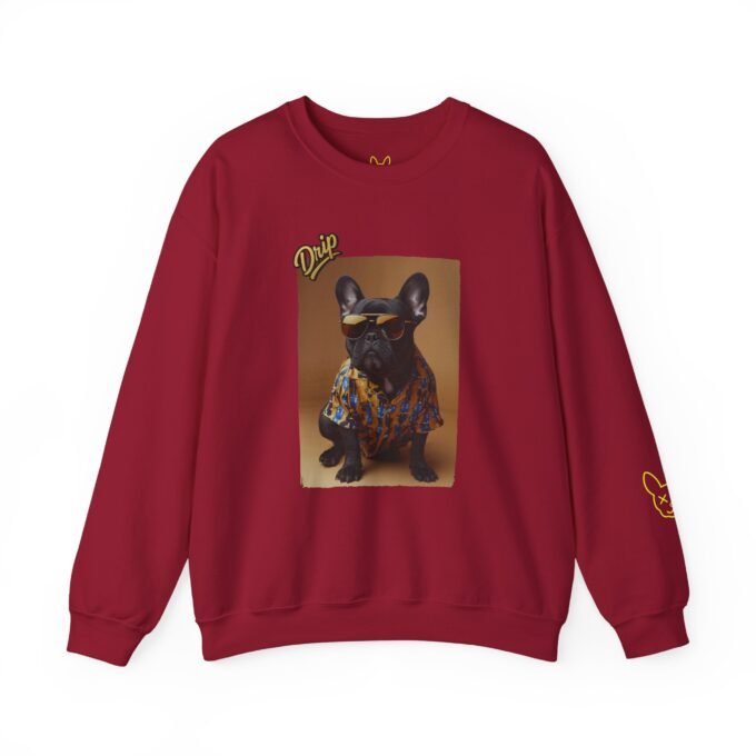 Punky Frenchie Drip Sweatshirt