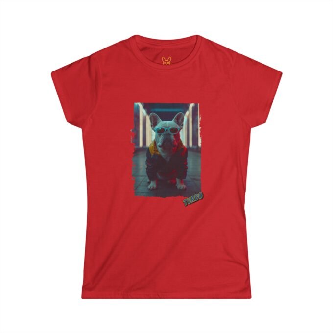 Punky Frenchie Turbo Woman Tee