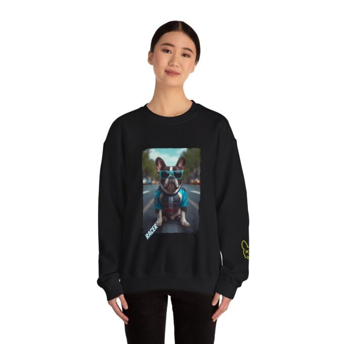 Punky Frenchie Racer Sweatshirt