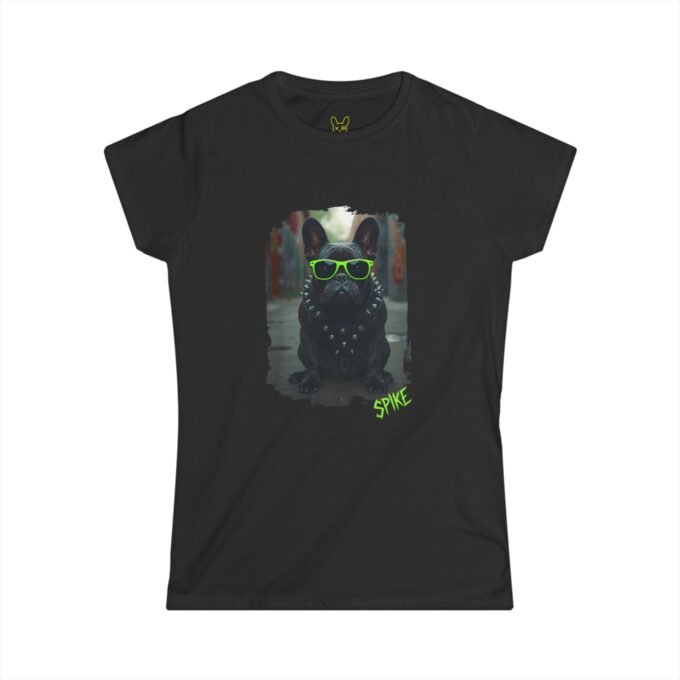 Punky Frenchie Spike Woman Tee