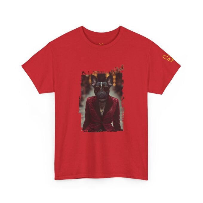 Punky Frenchie Velvet Tee