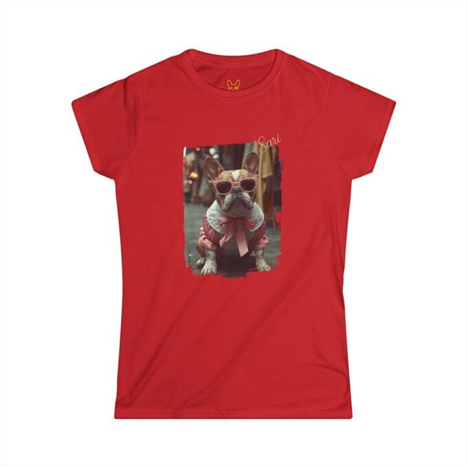 Punky Frenchie Sari Woman Tee