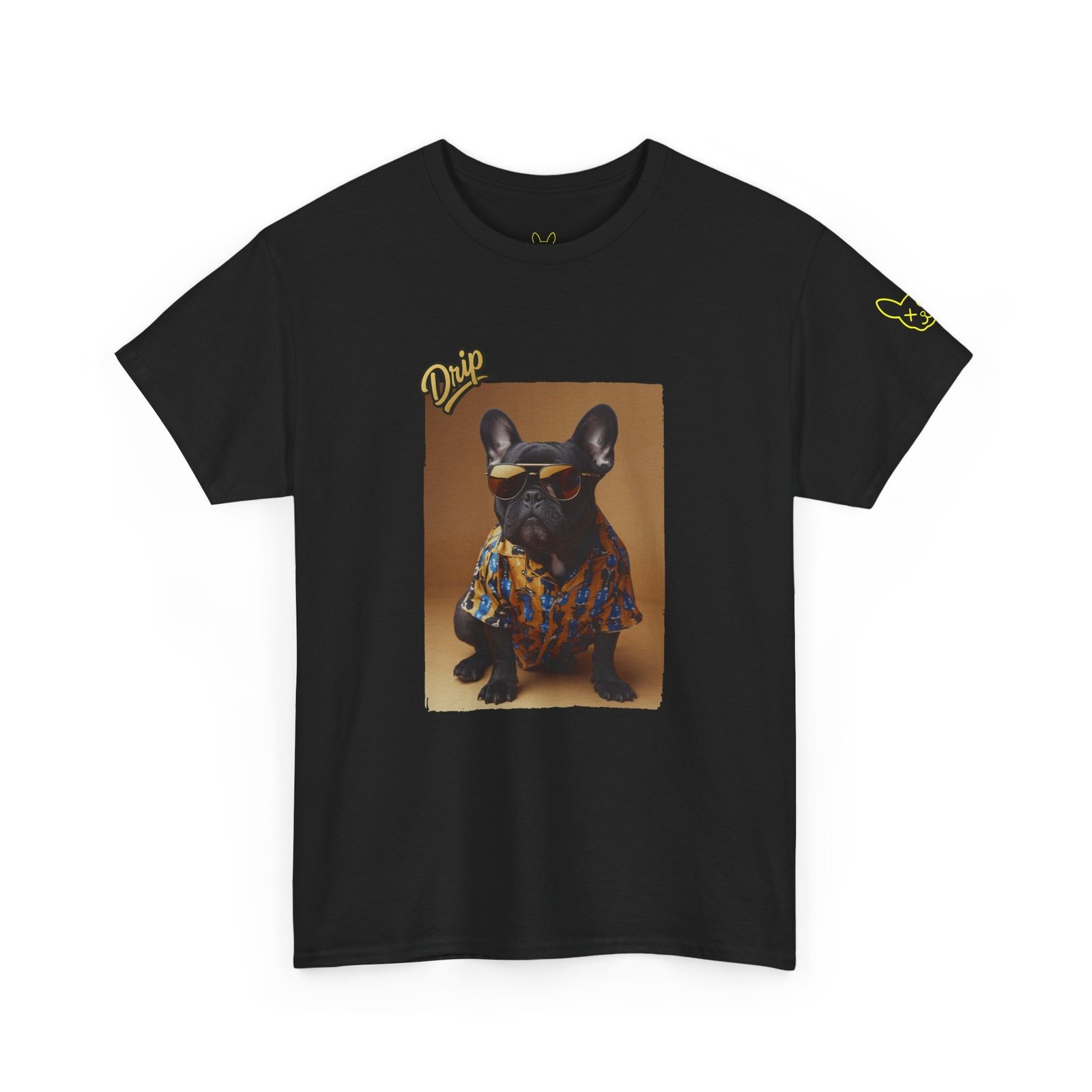 Punky Frenchie Drip Tee - Image 7