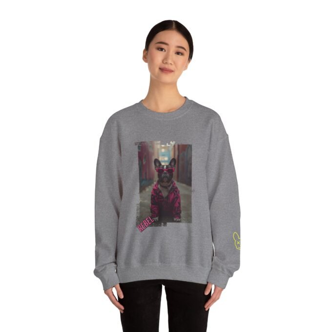 Punky Frenchie Rebel Sweatshirt