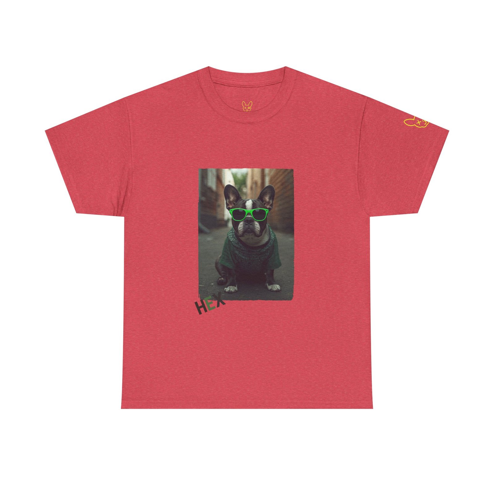 Punky Frenchie Hex Tee - Image 14
