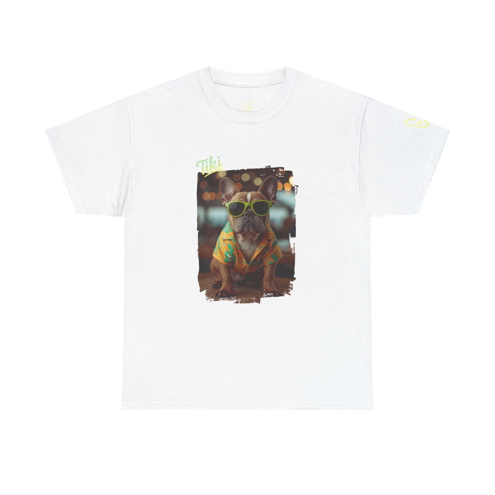 Punky Frenchie Tiki Tee - Image 2