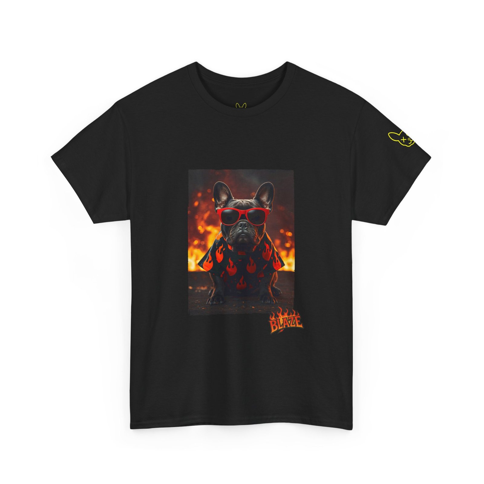 Punky Frenchie Blaze Tee - Image 8