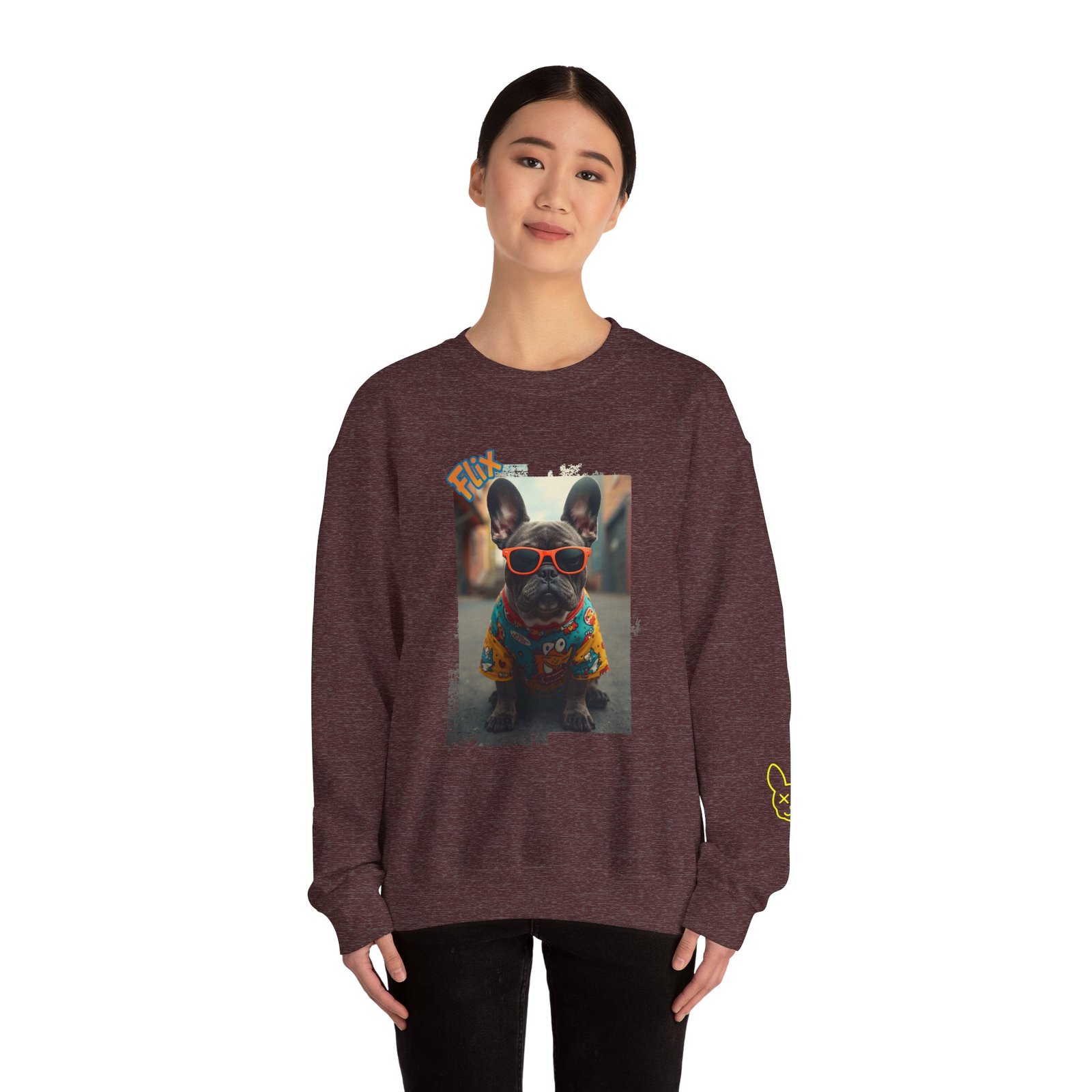Punky Frenchie Flix Sweatshirt - Image 17